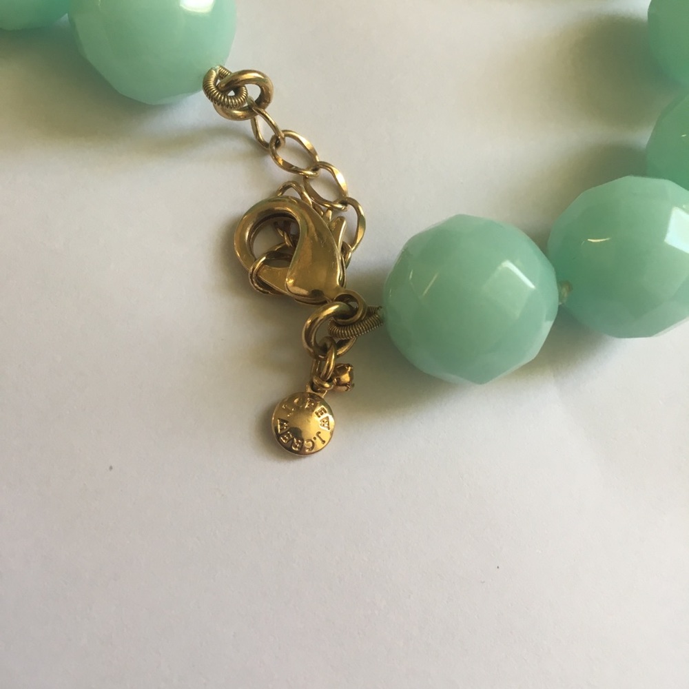 J.Crew Turquoise Chunky Statement Necklace - Picture 2 of 6